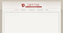 Desktop Screenshot of davetvar.org