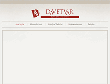 Tablet Screenshot of davetvar.org